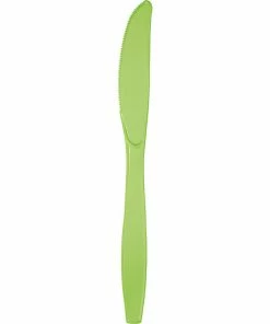 Creative Converting Fresh Lime Green Plastic Knives, 50 Ct