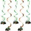 Creative Converting Tractor Time Dizzy Danglers, 5 Ct Kids Birthday Party Themes