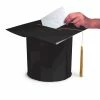 Creative Converting Graduation Party Supplies Mortarboard Shaped Graduation Card Box