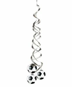 Creative Converting Soccer Deluxe Danglers, 2 Ct Soccer Party Decorations