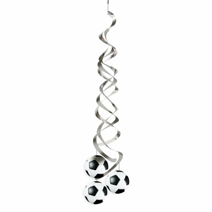 Creative Converting Soccer Deluxe Danglers, 2 Ct Soccer Party Decorations