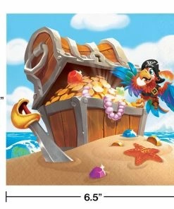 Creative Converting Pirate Treasure Napkins, 16 Ct Kids Birthday Party Themes