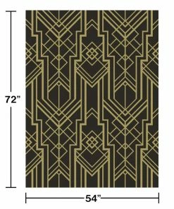 Creative Converting Themed Tableware Roaring 20S Photo Booth Backdrop