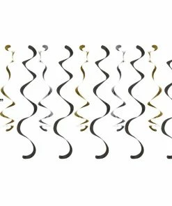 Creative Converting Roaring 20S Dizzy Danglers, Pack Of 10