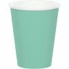 Creative Converting Fresh Mint Hot/Cold Paper Cups 9 Oz., 24 Ct Solid Color Tableware