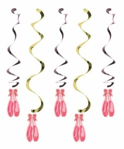 Creative Converting Ballet Assorted Danglers, 5 Ct Kids Birthday Party Themes