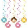 Creative Converting Donut Time Dizzy Danglers, 5 Ct