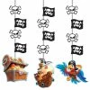 Creative Converting Pirate Treasure Hanging Cutouts, 3 Ct Kids Birthday Party Themes