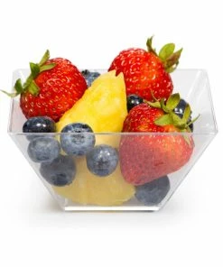 Creative Converting Clear 3.5" Bowl, 8 Ct