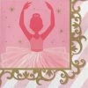 Creative Converting Ballet Napkins, 16 Ct