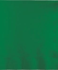 Creative Converting Emerald Green Luncheon Napkin 3Ply, 50 Ct