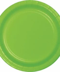 Creative Converting Fresh Lime Green Dessert Plates, 24 Ct