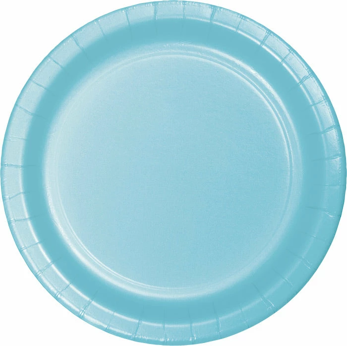 Creative Converting Pastel Blue Dessert Plates, 24 Ct