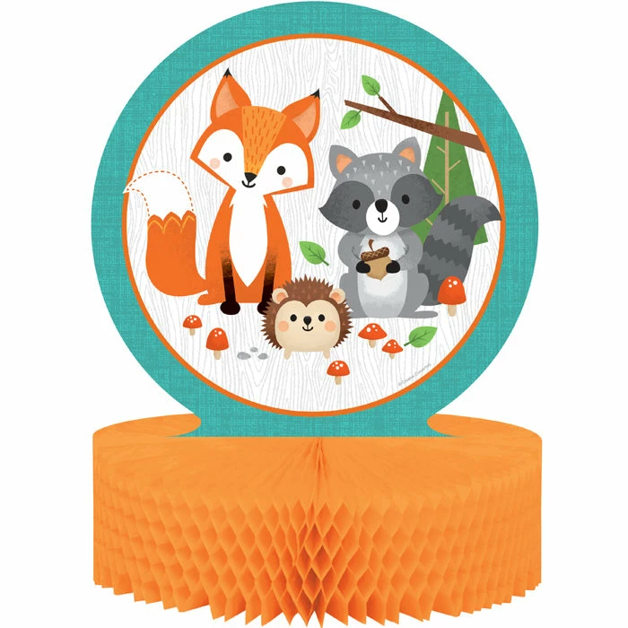 Creative Converting Wild One Woodland Centerpiece 1st Birthday Party Themes