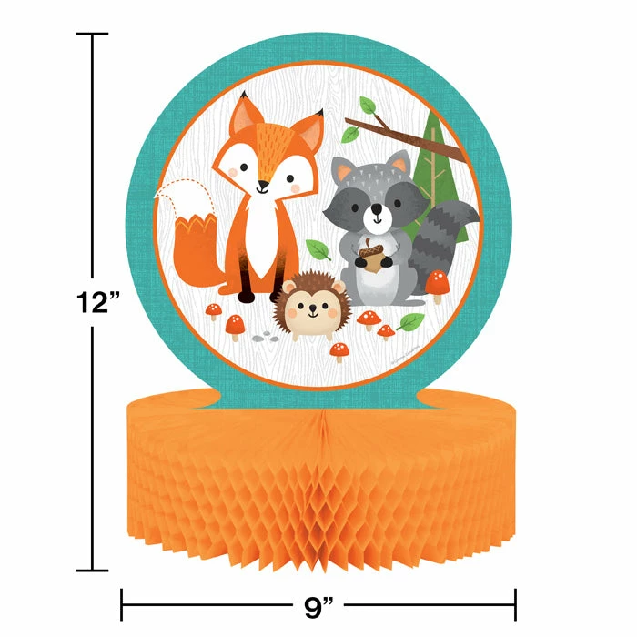 Creative Converting Wild One Woodland Centerpiece 1st Birthday Party Themes