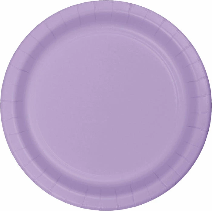 Creative Converting Luscious Lavender Purple Dessert Plates, 24 Ct