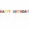 Creative Converting Happy Birthday Pick Candles, 14 Ct Birthday Party Candles