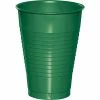 Creative Converting Emerald Green 12 Oz Plastic Cups, 20 Ct Solid Color Tableware