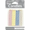 Creative Converting Striped Magic Relight Candles, 12 Ct Birthday Party Candles