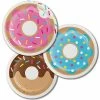 Creative Converting Kids Birthday Party Themes Donut Time Dessert Plates, 8 Ct