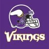 Creative Converting NFL And Football Party Supplies Minnesota Vikings Napkins, 16 Ct