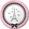 Creative Converting Kids Birthday Party Themes Party In Paris Dessert Plates, 8 Ct