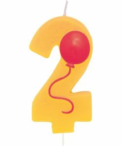 Creative Converting Birthday Party Candles #2 Balloon Candle