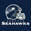 Creative Converting NFL And Football Party Supplies Seattle Seahawks Napkins, 16 Ct