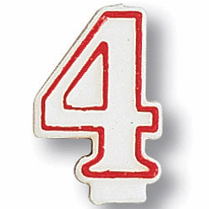 Creative Converting Birthday Party Candles #4 Candle