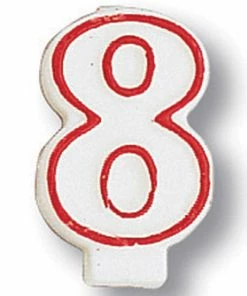 Creative Converting #8 Candle Birthday Party Candles