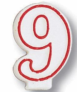 Creative Converting #9 Candle Birthday Party Candles