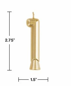Creative Converting Gold 1 Candle