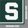 Creative Converting NCAA College Themed Party Decorations Michigan State University Napkins, 20 Ct
