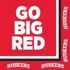 Creative Converting NCAA College Themed Party Decorations University Of Nebraska Napkins, 20 Ct