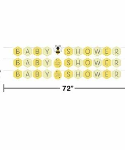 Creative Converting Bumblebee Baby Banner Baby Showers