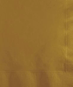 Creative Converting Glittering Gold Beverage Napkins, 20 Ct
