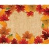 Creative Converting Thanksgiving Party Decorations Fall Leaves Placemats, 12 Ct