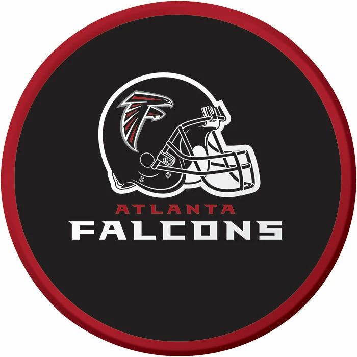 Creative Converting Atlanta Falcons Dessert Plates, 8 Ct