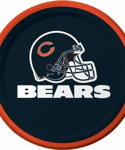 Creative Converting Chicago Bears Dessert Plates, 8 Ct
