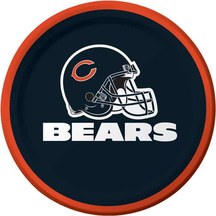 Creative Converting Chicago Bears Dessert Plates, 8 Ct