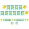 Creative Converting Baby Showers Rubber Duck Bubble Bath Ribbon Banner