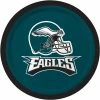 Creative Converting Philadelphia Eagles Dessert Plates, 8 Ct
