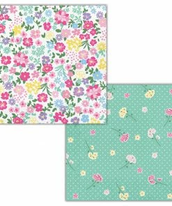 Creative Converting Floral Tea Party Luncheon Napkin, 2 Sided, 16 Ct