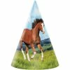 Creative Converting Kids Birthday Party Themes Horse And Pony Party Hats, 8 Ct