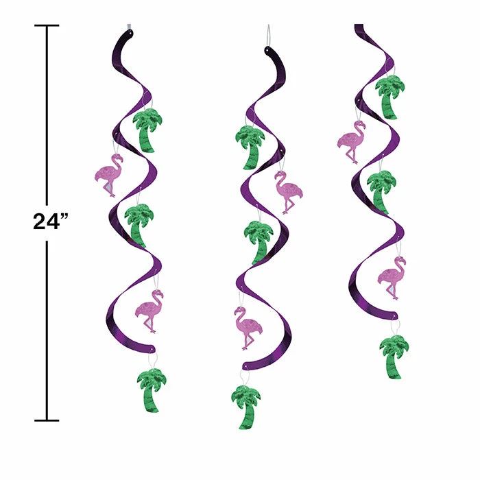 Creative Converting Luau Party Supplies Palm Tree Dizzy Danglers (30/case)