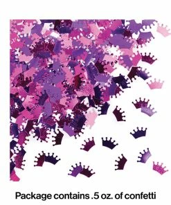 Creative Converting Foil Crown Confetti (12/case) General Decorations
