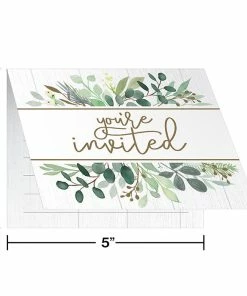 Creative Converting Eucalyptus Invitations 48 Ct Bridal And Wedding Tableware Themes