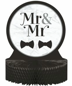 Creative Converting Mr. And Mr. Wedding Centerpieces 6 Ct Bridal And Wedding