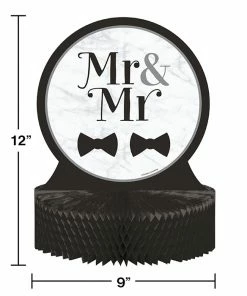 Creative Converting Mr. And Mr. Wedding Centerpieces 6 Ct Bridal And Wedding