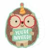 Creative Converting Hedgehog Party Invitations 48 Ct